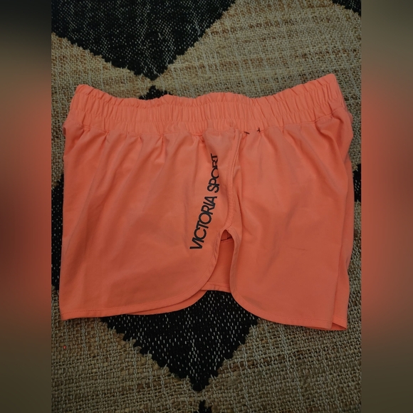 Victoria's Secret Pants - Victoria Secret Women's Orange Shorts